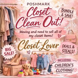 Closet Lover Carries Children's Clothing & More! Check out our Closet today!